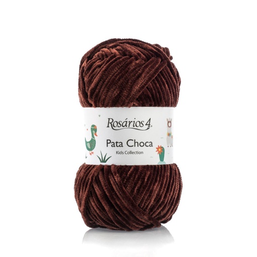 Fio de Tricot Rosários 4 Pata Choca 50g Castanho 11