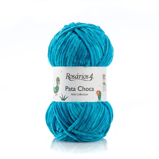 Fio de Tricot Rosários 4 Pata Choca 50g Turquesa 16