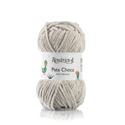 Fio de Tricot Rosários 4 Pata Choca 50g Cinza 18