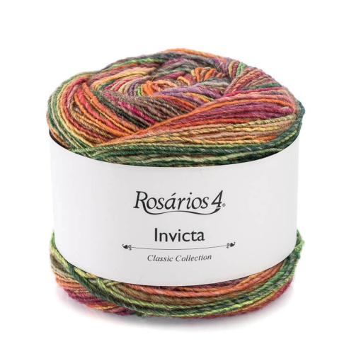 Fio de Tricot Rosários 4 Invicta 150g PRIMAVERA 5