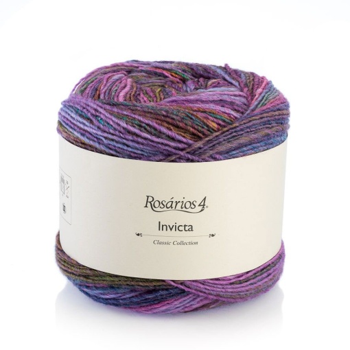 Fio de Tricot Rosários 4 Invicta 150g Alfazema 33