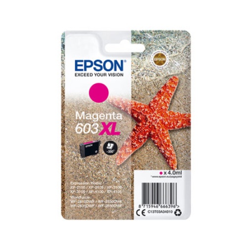 Tinteiro EPSON 603XL Magenta C13T03A34010 4ml