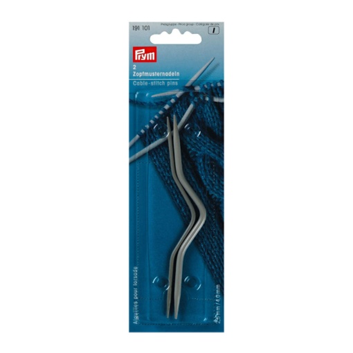 Agulha de tricot para torcidos PRYM 2,5+4mm com 2 unidades