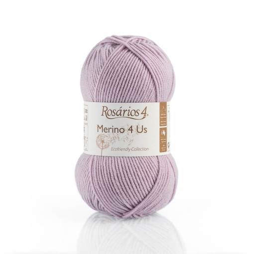 Fio de Tricot Rosários 4 Merino 4 Us 50g Lilás 44