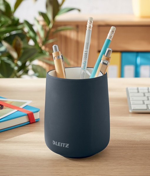 Porta-lápis LEITZ Cosy Cinza
