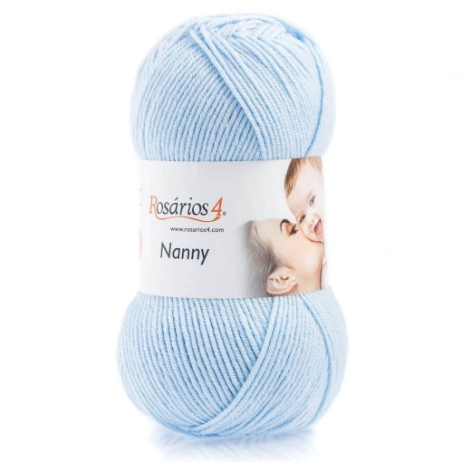 Fio de Tricot Rosários 4 Nanny 100g Azul 88