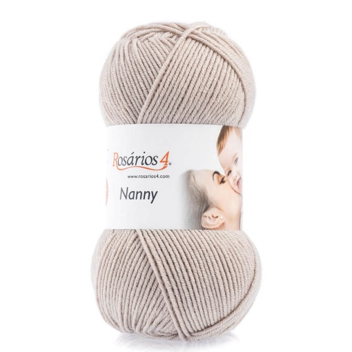 Fio de Tricot Rosários 4 Nanny 100g Castanho Claro 71