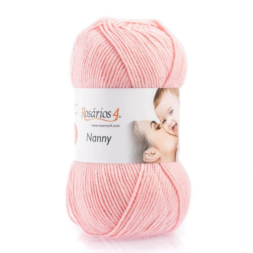 Fio de lã ROSÁRIOS 4 Nanny 100g rosa 79