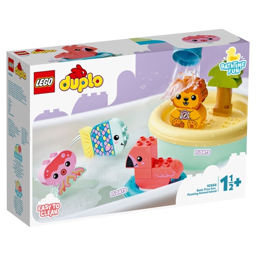 LEGO Duplo Hora do Banho Divertido: Ilha de Animais Flutuantes 10966
