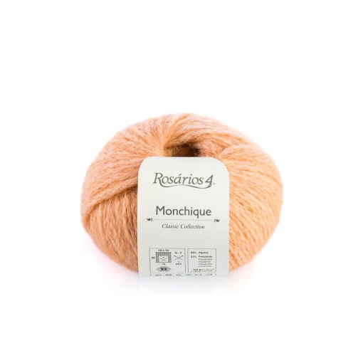 Fio de Tricot Rosários 4 Monchique 50g Salmão 16