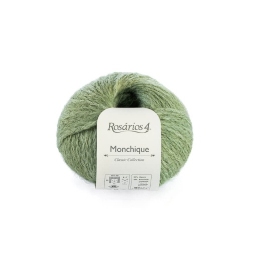 Fio de Tricot Rosários 4 Monchique 50g Verde 33