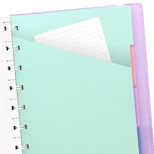 Caderno A5 FILOFAX Classic Pastels Lilás