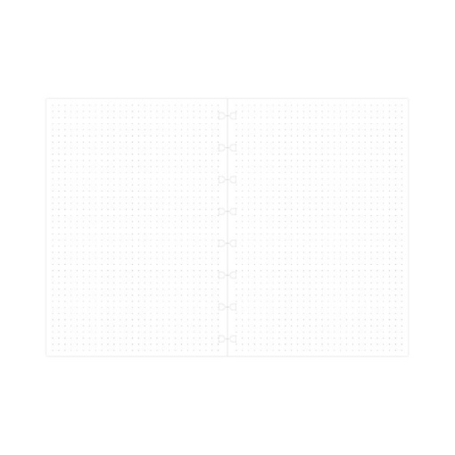 Recarga Notebook A5 FILOFAX Pontilhado 32 folhas 100g Branco