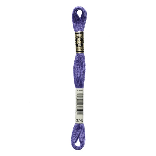Linha de Bordar DMC Mouliné 117MC Violeta 3746