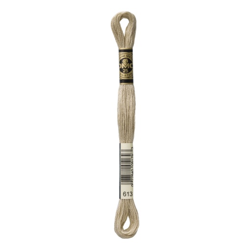 Linha de Bordar DMC Mouliné 117MC Bege 613