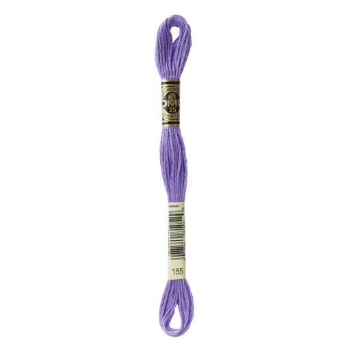 Linha de Bordar DMC Mouliné 117MC Violeta 155