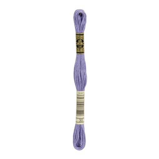 Linha de Bordar DMC Mouliné 117MC Violeta Claro 30