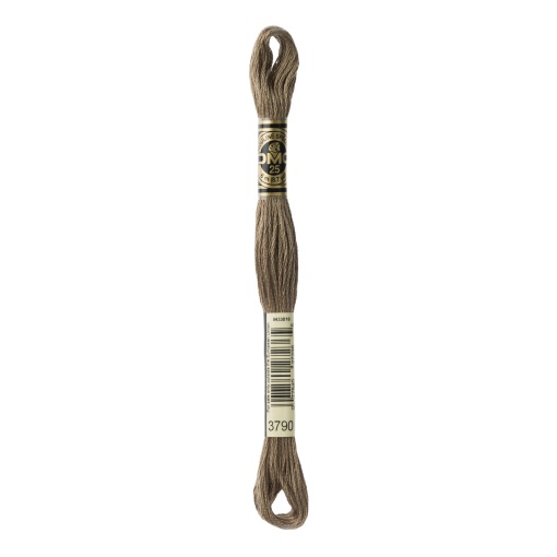 Linha de Bordar DMC Mouliné 117MC Castanho 3790