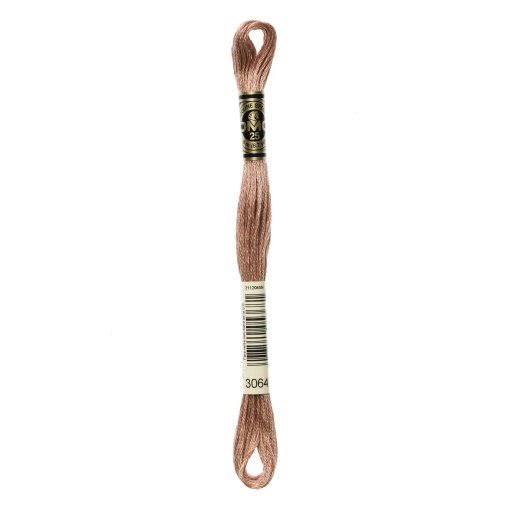Linha de Bordar DMC Mouliné 117MC Cobre 3064