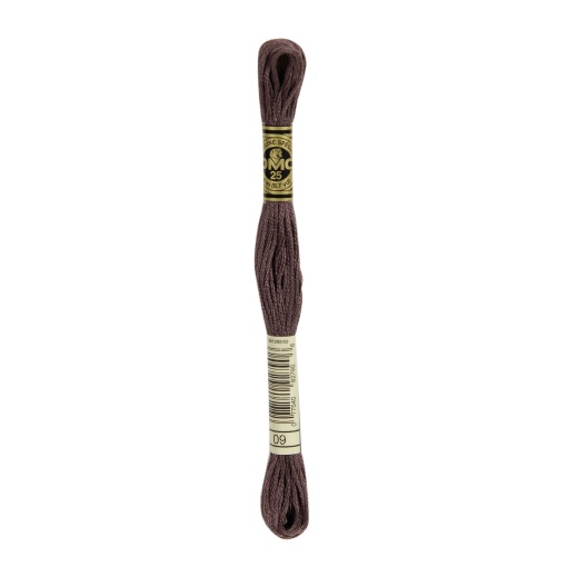 Linha de Bordar DMC Mouliné 117MC Castanho 09