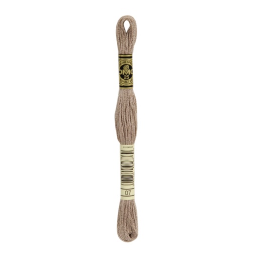 Linha de Bordar DMC Mouliné 117MC Castanho 07