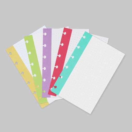 Recarga para Caderno Inteligente A6 Inteligine Pontilhado 180g (50 unidades)