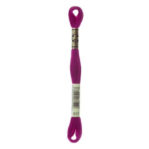 Linha de Bordar DMC Mouliné 117MC Violeta 917