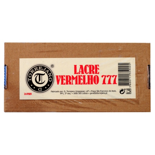 Lacre Vermelho Paus Finos caixa com 24