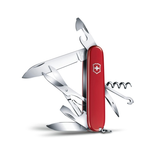 CANIVETE VICTORINOX CLIMBER 91MM VERMELHO 1.3703.T