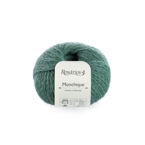 Fio de Tricot Rosários 4 Monchique 50g Verde 32