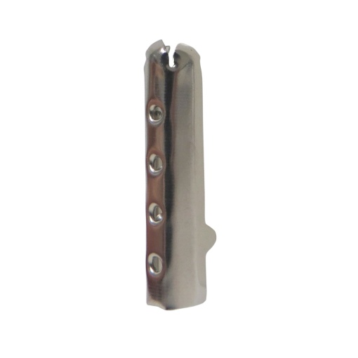Terminal para Cordão 3x23mm Prateado COSE