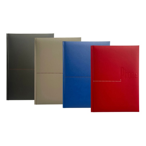 Índice Telefónico Cangini Filippi Matra 14,5x20,5cm 48 folhas sortido