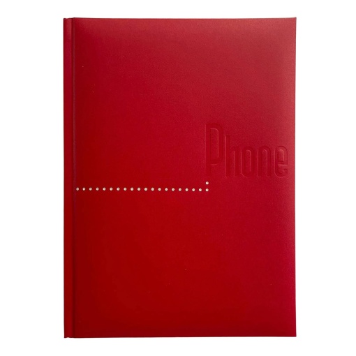 Índice Telefónico Cangini Filippi Matra 14,5x20,5cm 48 folhas sortido