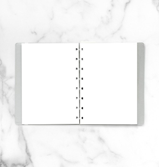 Recarga Notebook A5 FILOFAX LISO 32 folhas 100g Branco