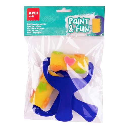 Rolo de Esponja com Formas APLI Kids (2 unidades)