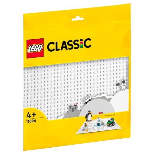 LEGO Classic Placa de Construção Branca 11026