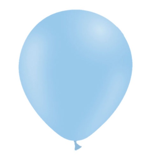 Balão de látex 30cm 12ö azul celeste (50 unidades) BALLOONIA