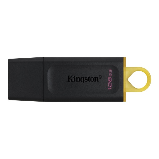 Pen USB 128gb KINGSTON Data Traveler Exodia DTX 3.2 Formato Grande com Tampa Preto
