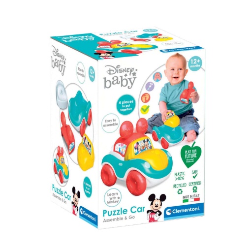 Carro Puzzle CLEMENTONI DISNEY Baby