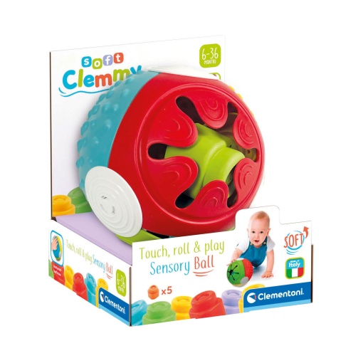 Bola sensorial CLEMENTONI Soft Clemmy
