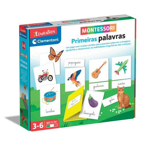 Montessori - Primeiras palavras CLEMENTONI Education