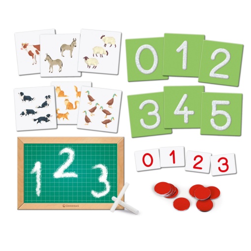 Montessori - Números táteis CLEMENTONI Education