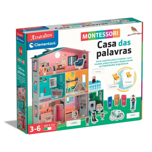Montessori - Casa das palavras CLEMENTONI Education