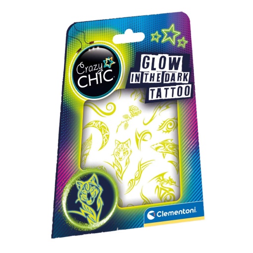 Crazy Chic Glow In The Dark Tattoo CLEMENTONI