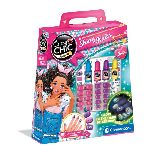 Crazy Chic Unhas Fluorescentes CLEMENTONI