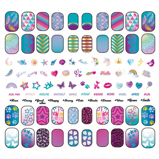 Crazy Chic Unhas Fluorescentes CLEMENTONI