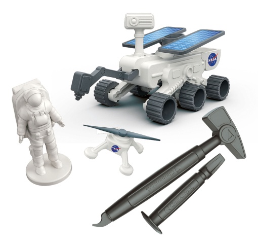 Laboratório Asteroides do Espaço Kit de Exploração CLEMENTONI Ciência & Jogo Lab