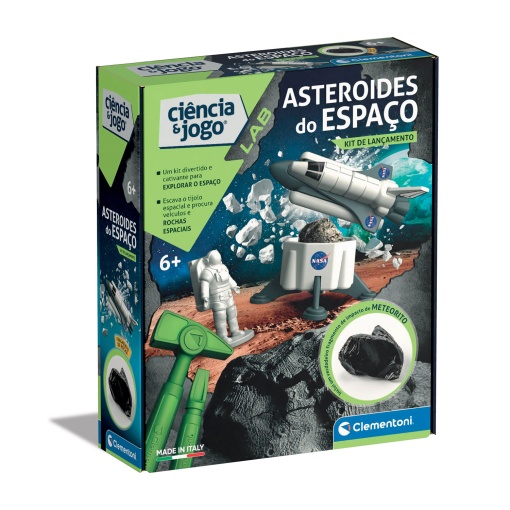 Laboratório Asteroides do Espaço Kit de Lançamento CLEMENTONI Ciência & Jogo Lab