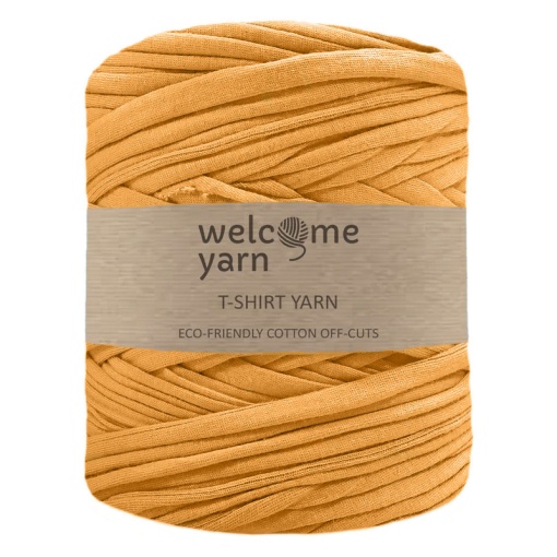 Trapilho Welcome Yarn 120m (aproximadamente) 750g Amarelo Torrado