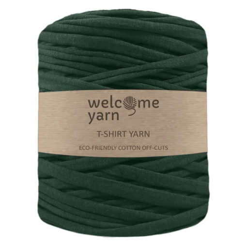 Trapilho Welcome Yarn 120m (aproximadamente) 750g Verde Escuro